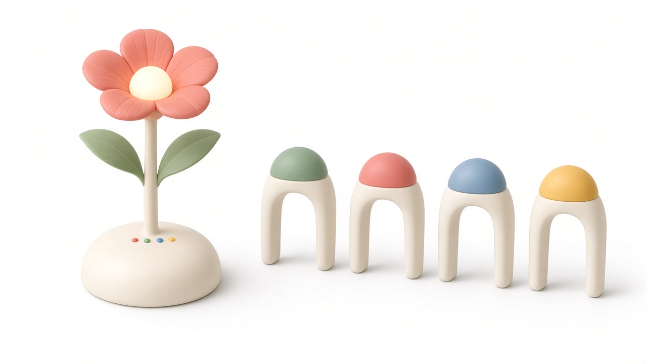 Wilt starter kit — flower hub and soil sensors